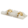 Prime-Line Sliding Window Tandem Roller Assembly, 3/8 in. Brass Rollers 2 Pack G 3131